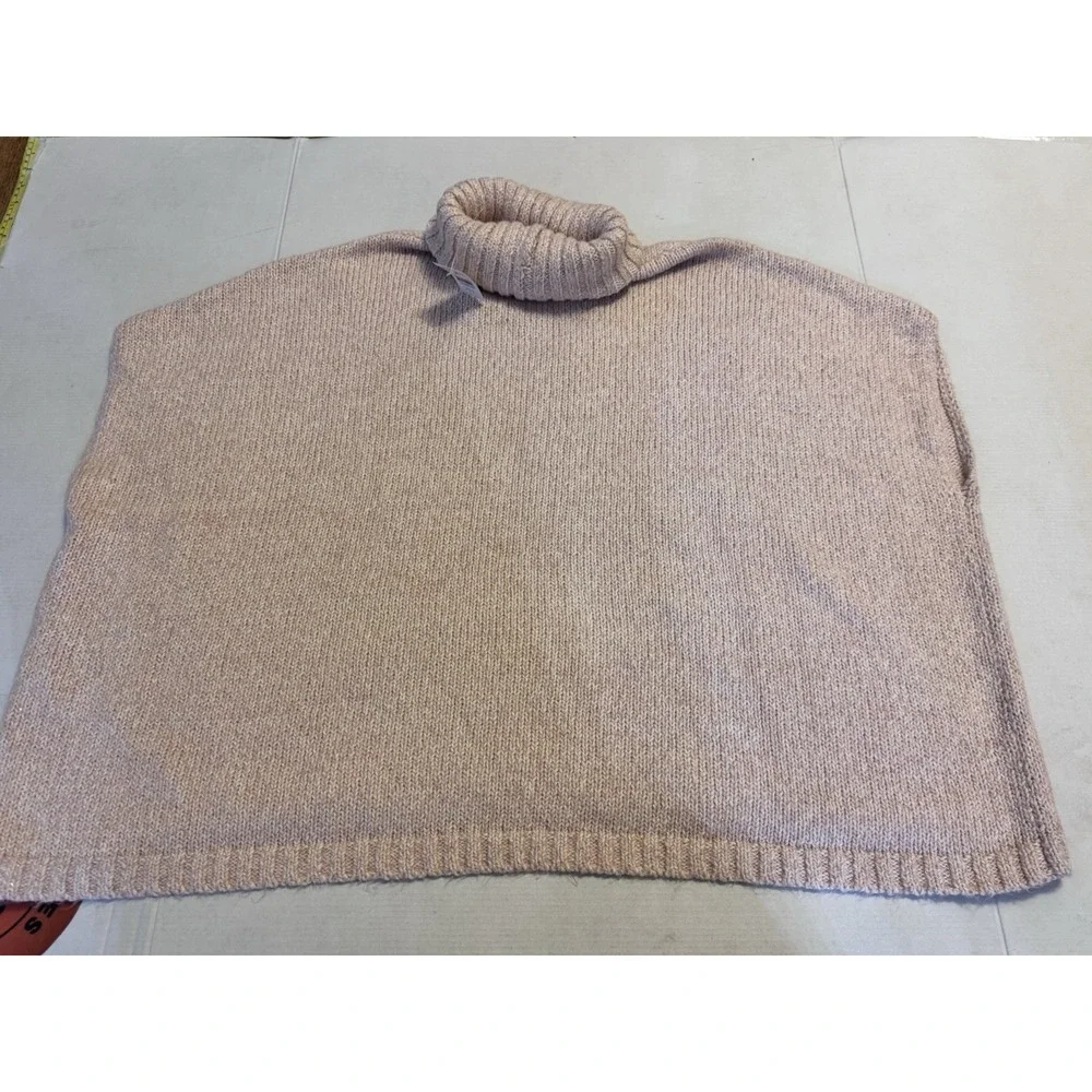 NWT Cozy Loft Women XS/Small Light Pink Short Sleeve Cotton Blend Sweater Top